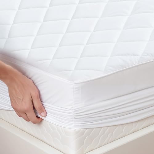 Protège-matelas matelassé hypoallergénique ZOUK pour préserver la fraîcheur du lit