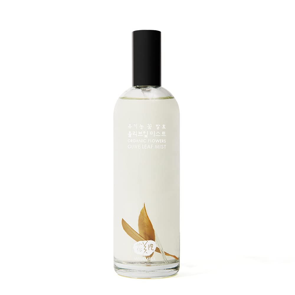 Whamisa Organic Flowers Olive Leaf Facial Mist