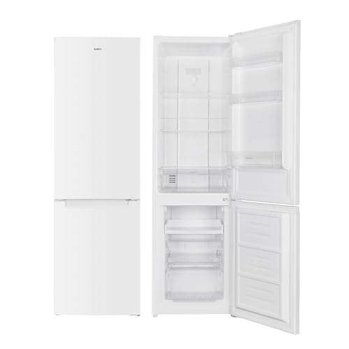 Apelson Frigorífico Combi Total No Frost Libre Instalación AFC 1800 WH 1,80m Regulación Electrónica Temperatura 1 Cajon Fresh Box Capacidad 253L LED Puerta Reversible Color Blanco