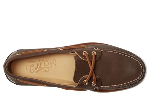 Sperry Men's Gold Authentic Original™ Boat Shoe, Brown, 12 W - Thumbnail 3