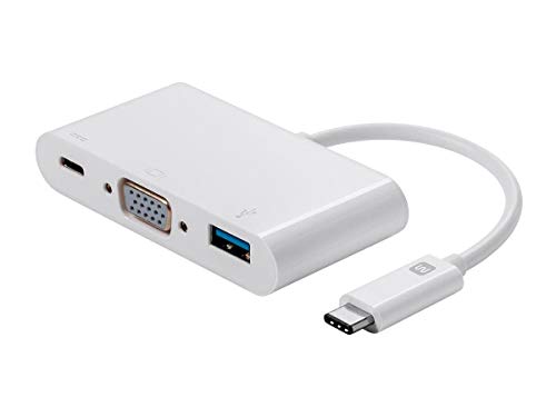 Adaptateur USB-C avec Ethernet Gigabit et 3 ports USB 3.0 Monoprice