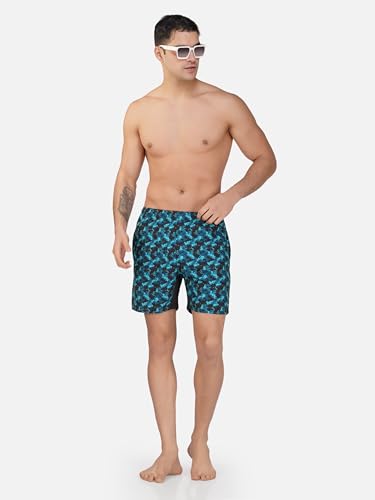Image of NEVER LOSE Mens 5 inch Swim Trunks with Zipper Pockets Quick Dry Beach Board Shorts for Men Swimsuit Swimwear with Mesh Lining