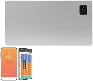 Sol*Aire Caldo WiFi Electric Heater, Wall Mounted Energy Efficient Radiator with Thermostat and Timer, 1000W