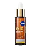 NIVEA Q10 Anti-Rughe Expert Siero Doppia Azione 30 ml, Siero viso antirughe con Coenzima Q10, Creatina e Glycostop, Skincare ad assorbimento rapido, Ideale come base make-up per tutti i tipi di pelle