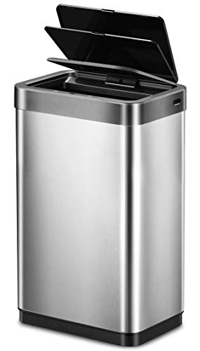 Amazon.co.jp: EKO ゴミ箱 30L センサー ステンレス スリム