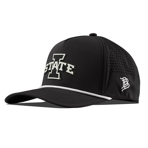 Branded Bills Officially Licensed x Iowa State Cyclones Black 5-Panel Vintage Iowa State PVC