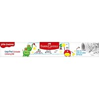 Faber-Castell Little Creatives Easy Peel Stickable Colouring Roll (37-010228), Multicolor