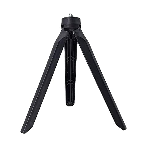 Portable Mini Tripod, Photographic Prism Grip, Desktop Compatible with Portable Phone Holder, 1/4 Standard Screw Cover