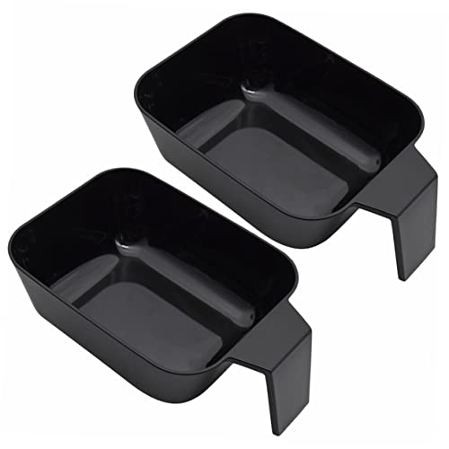 OUNONA 2 Pezzi Ciotola per Tinta Utensili per Parrucchieri Ciotola per Miscelazione Colore Facile e Riutilizzabile per Diy e