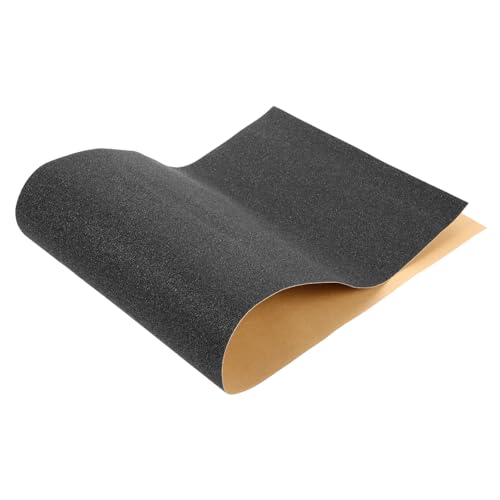 Hemoton Self Adhesive Skateboard Grip Tape Skid Professional Skateboard Sheet for Enhanced Traction Durable Breathable Design Skateboarders