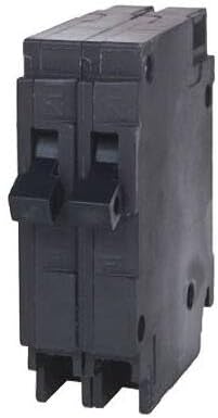 Siemens -HI Q2020NC Two Single Pole 120V Non-Current Limiting Circuit Breaker, 20 Amp, Black