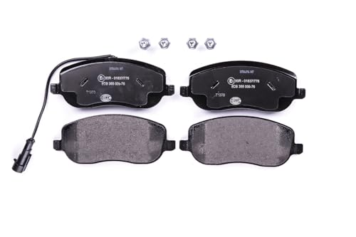 Plaquettes de frein HELLA T1570 pour frein à disque haute performance