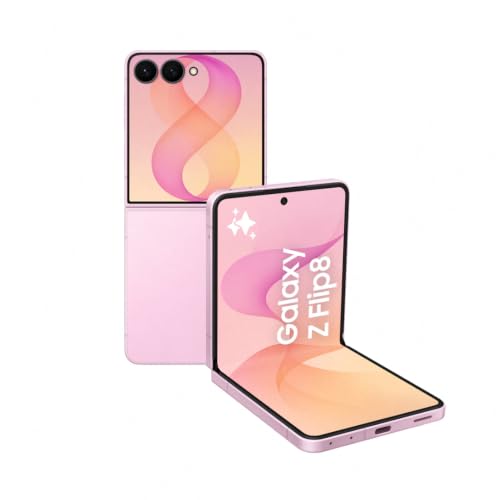 Celular Samsung Galaxy Z Flip8, 256GB 12GB RAM Câmera 50MP - Rosa