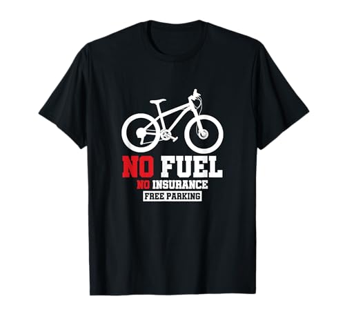 Senza Bicicletta Assicurazione Mountain Bike MTB Regalo Maglietta