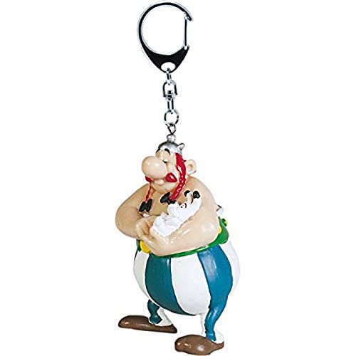 Plastoy SAS PLA60402 Asterix Obelix Mit Idefix Key Chain,White,S