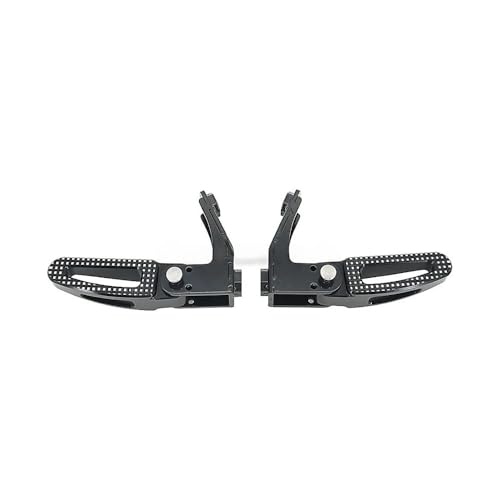 Pédales arrière GTS300 accessoires moto repose pieds passager noir 2021 2022