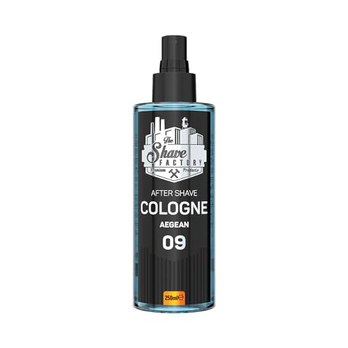 The Shave Factory Colonia Para Después Del Afeitado: Una Esencia Fragante Para Un Cuidado Después Del Afeitado Impecable Para Una Sensación Duradera De Frescura Y Comodidad