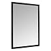 AmazonBasics Rectangular Wall Mirror 30" x 40" - Standard Trim, Black