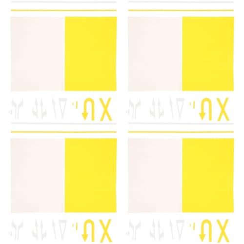 Totority 4sets Stop Stickers Highway Road Tape DIY Traffic Track Portable Light Easy to 2sheets*4