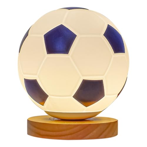 Veilleuse de football LED : illuminez la table de nuit de votre enfant