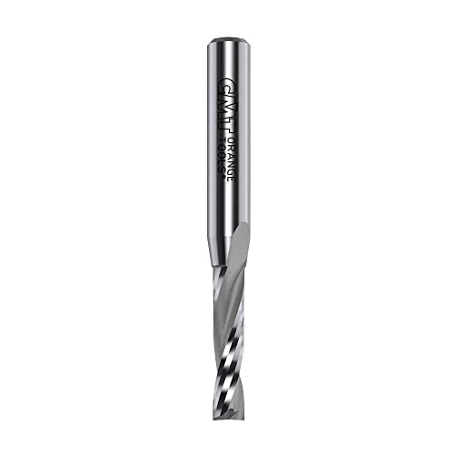 Fraise helical cylindrique en carbure monobloc queue de 8 - 2