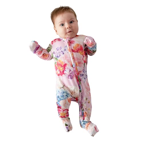 Image of Posh Peanut Convertible Baby Sleepers - Footless Baby Pajamas with 2 Way Zipper for Easy Diaper Changes