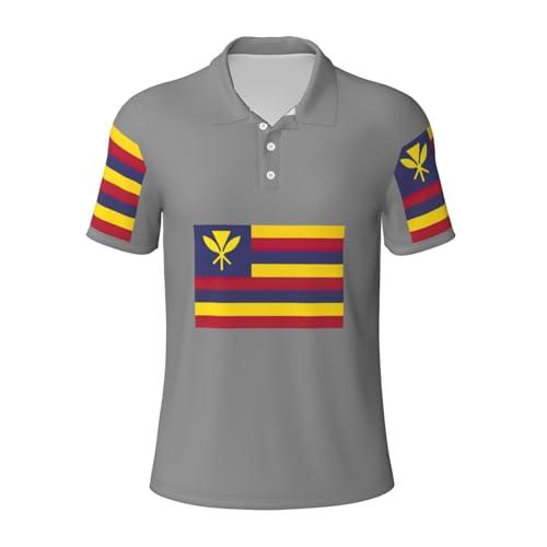 Chemise décontractée manches courtes homme anti-transpiration Hawaï