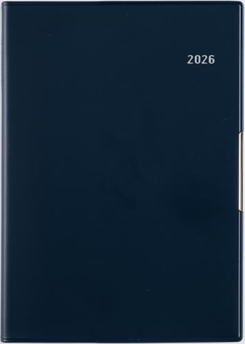 236 フェルテ6 手帳 高橋書店 2026年版 ディープブルー ウィークリー B6判のサムネイル