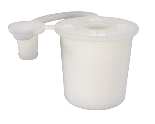 Beste Angebote Gummistopfen Gummikorken Gärspund Gärverschluss Stopfen Gäraufsatz [10 Größe] (32mm - mit Verschluss)