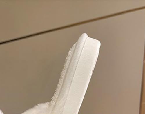 Women's Warm Plush Bunny Animals Slippers Adult Cotton Indoor non-slip Home Thick Bottom Slippers for Winter 7