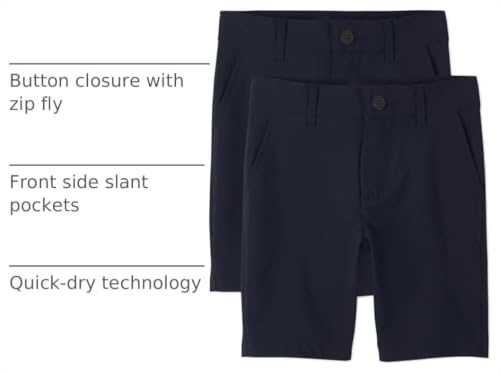 Image of The Children's Place boys Quick Dry Chino Shorts