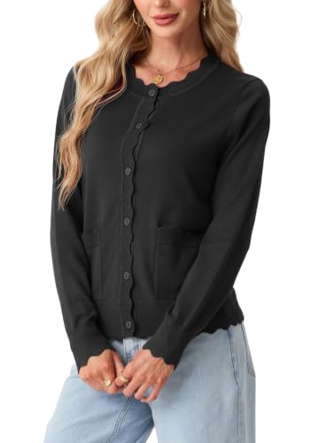 GRECERELLE Womens Knit Fall Cardigan Sweaters - image 7