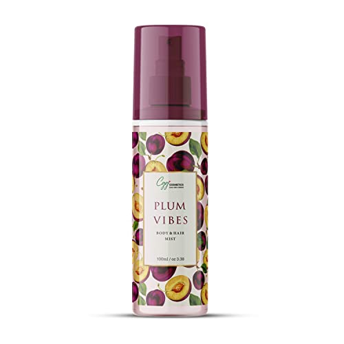 CGG COSMETICS PLUM VIBES BODY & HAIR MIST no Sulphate & Parabens|long lasting fragnance|no alcohol|men & women 100ML