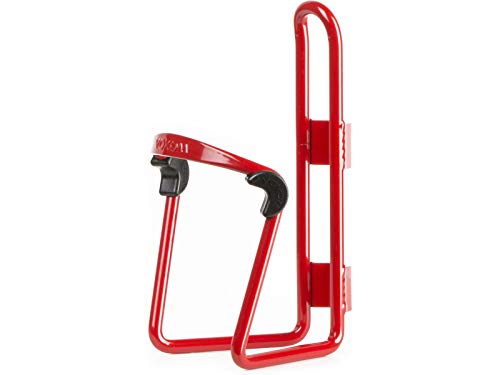 Voxom FH1 Water Bottle Holder Bottle Cage, Matt Black, One Size, Unisex, Wasserflaschenhalter Fh1 rot, red
