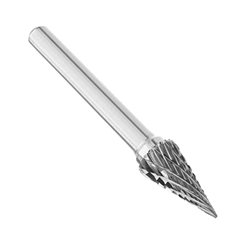 Fresa rotatoria Auniwaig 10mm doble corte forma cilindrica miniatura 1