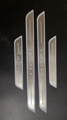 4 Pezzi Acciaio Inossidabile Auto Battitacco