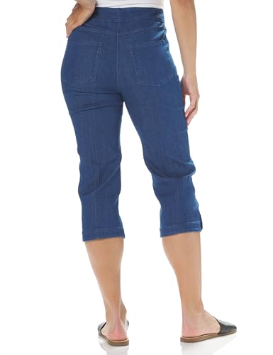 SLIM-SATION Women's Pull on Capri Pant2