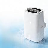 Portable Air Conditioner 12000-18000 BTU 2-in-1 Cooling & Heating, Mobile Air Cooler with Dehumidifier & Fan, Quiet, Remote Control, for Rooms up to 50 m², European Plug