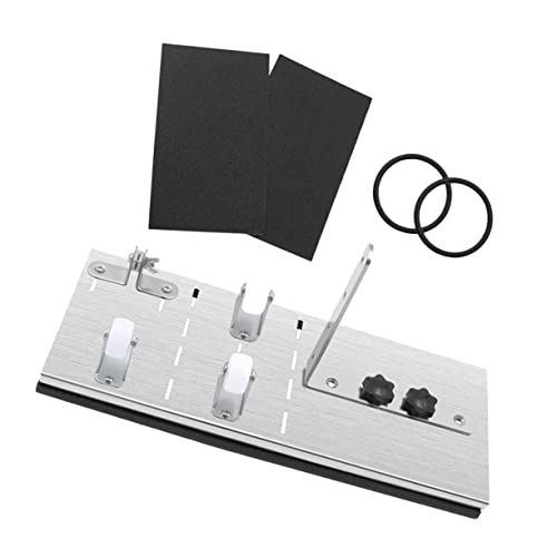 HOMSFOU Glass Cutting Machine for Wine/Beer Bottles Sculpture Tool Safe Easy to Use Fixed Rubber Rings and Matte Papers