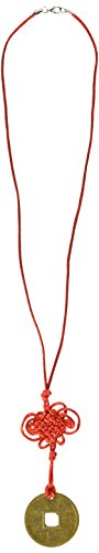 Good Luck Coin Necklace Party Accessory (1 count) (1/Card)