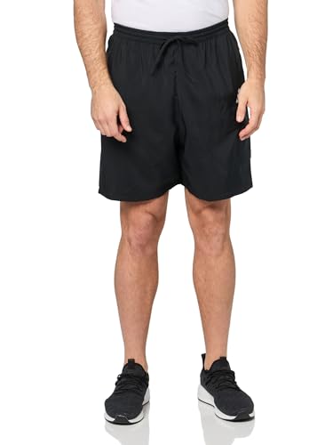 adidas Men's Essentials Logo Cargo Chelsea Shorts, Black/White, X-Small