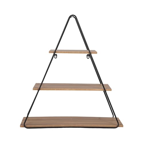 Sagebrook Home Triangle Wall Shelf - Modern Industrial Metal &
