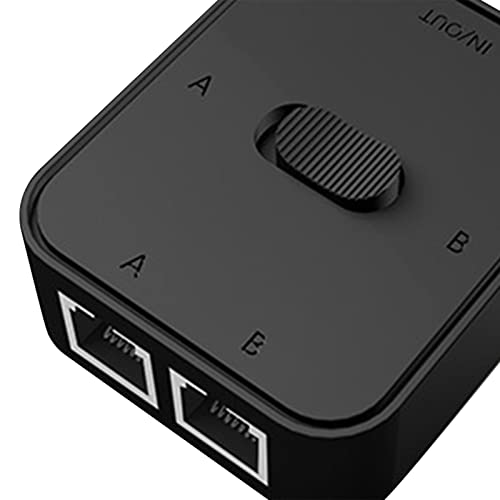 Image of Gigabit Network Switch 2 Port Portable Power Free LAN Hub for Computer