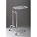 DUKAL 4368 Tech-Med Mayo Stand with Large Tray, Double Post, 20