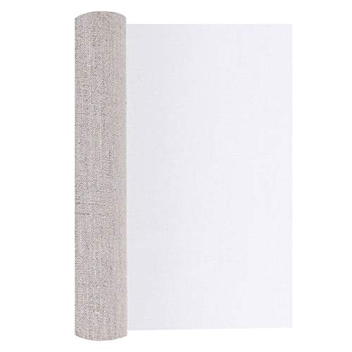 Leinwand Rolle von 5 m professionell leer Leinwand für Malereischicht Acryl Ölgemälde Leinwand Leinenmischung Primäre Kunstbedarf für Künstler 977 (Color : Width 48cm)
