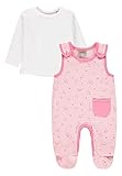 kanz strampler rosa  Kanz Baby-Mädchen T-Shirt 1/1 Arm Strampler, Rosa (Barely Pink Rose 2560), 44/50 (Herstellergröße: 44)