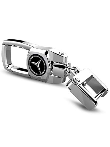 Car Key Chain Heavy Duty Keychains for Mercedes Benz AMG GLA S550 S1 F1 MB CLA C300 Gl450 Valet
