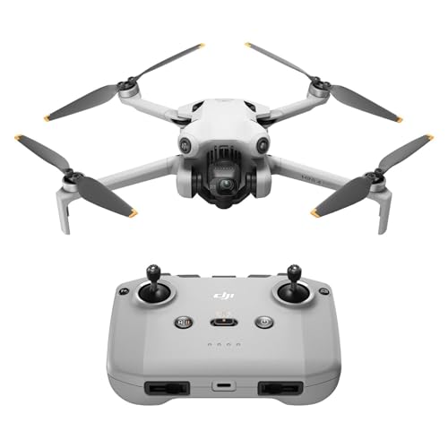 DJI Mini 4 Pro (DJI RC-N2), Folding Mini-Drone with 4K HDR Video...