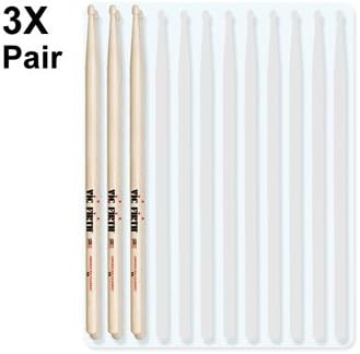 (3 Pair) 5A Drum Sticks - American Classic ? VIC FIRTH
