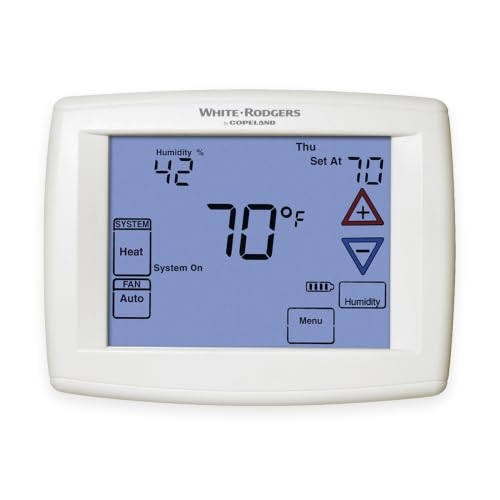 White Rodgers Emerson 1F95-1277 Touchscreen 7-Day Programmable Thermostat